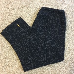 Lucy Black Print Tech Crops